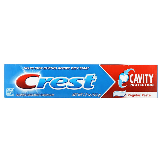 Crest, Cavity Protection, Fluoride Anticavity Toothpaste, Regular (161 g)