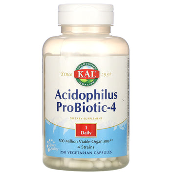 KAL, Acidophilus Probiotic-4 Veggie Caps