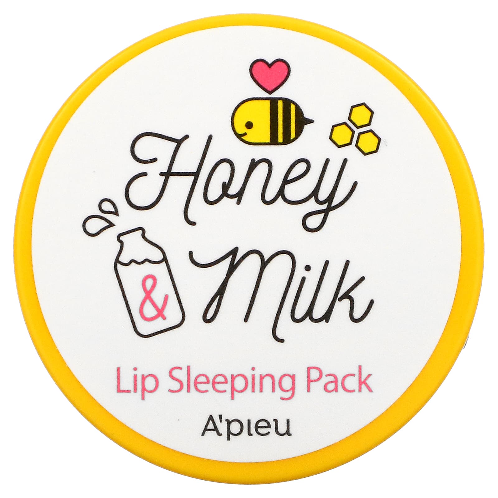 A'Pieu, Honey & Milk, Lip Sleeping Pack