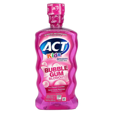 Act, Kids, Anticavity Fluoride Rinse, Alcohol Free, 16.9 fl oz (500 ml)