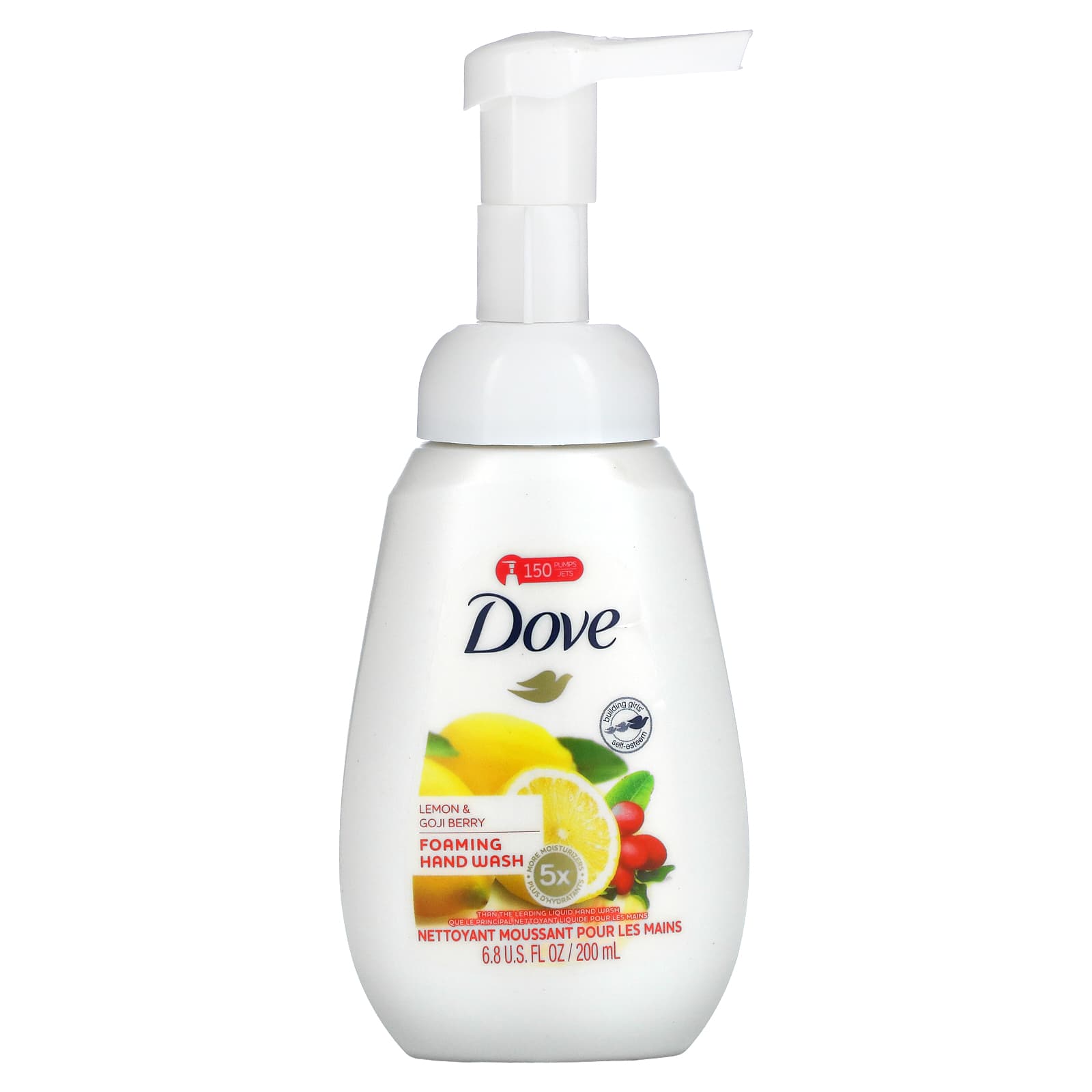 Dove, Foaming Hand Wash, Lemon & Goji Berry (200 ml)