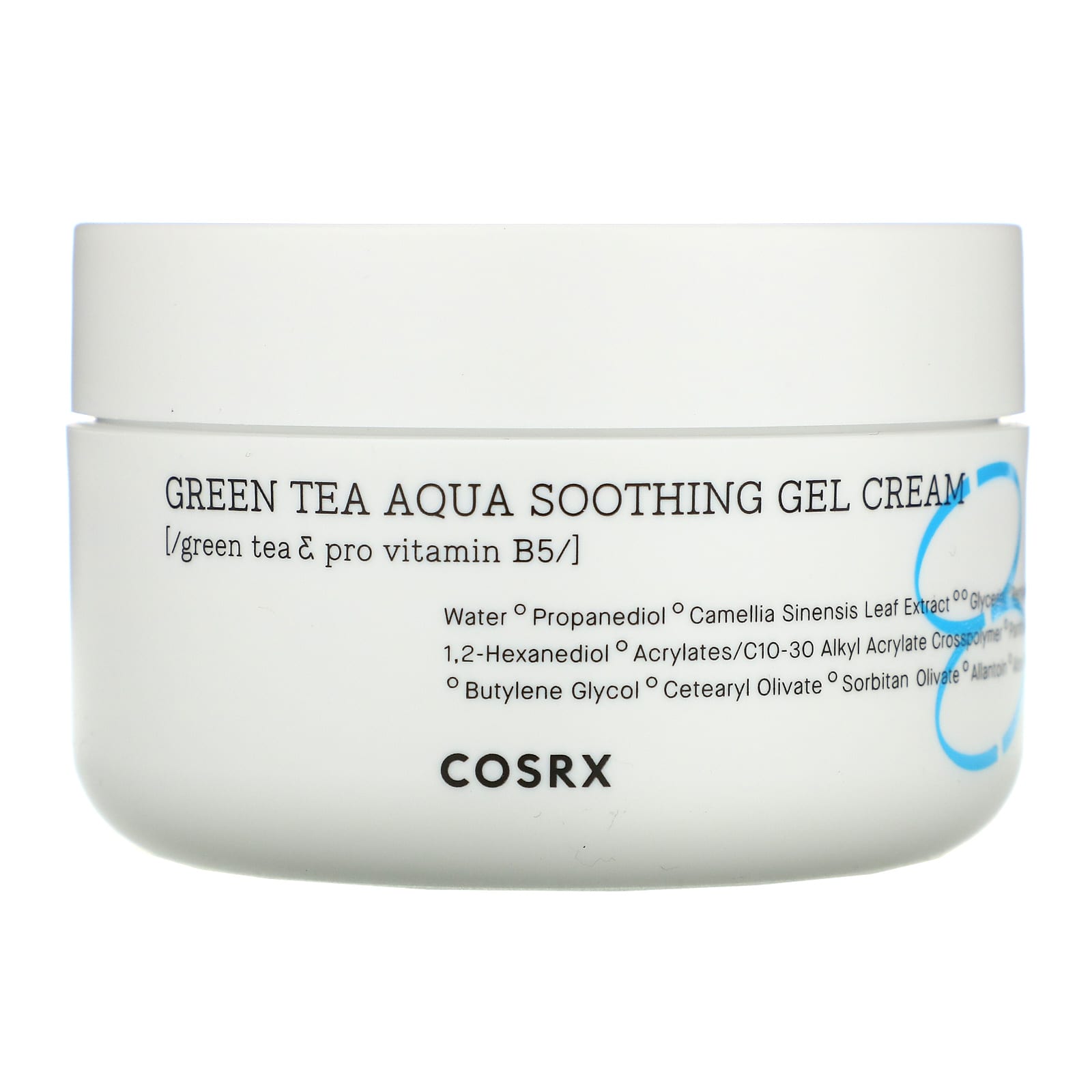 Cosrx, Hydrium, Green Tea Aqua Soothing Gel Cream (50 ml)