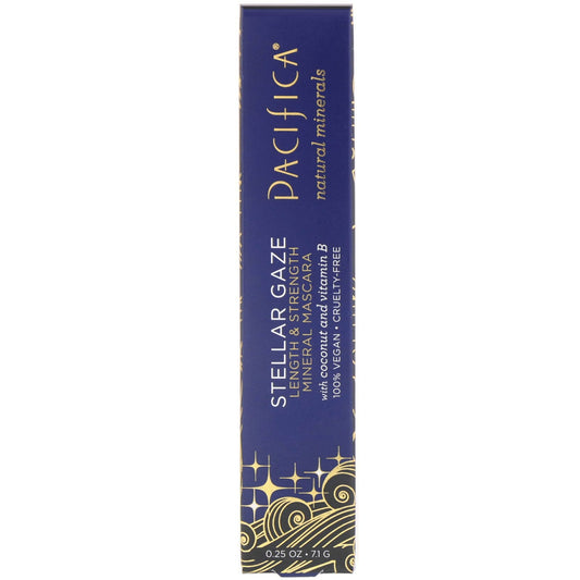 Pacifica, Stellar Gaze, Length & Strength Mineral Mascara, Supernova Black