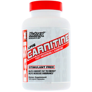 Nutrex Research, LIPO-6 CARNITINE