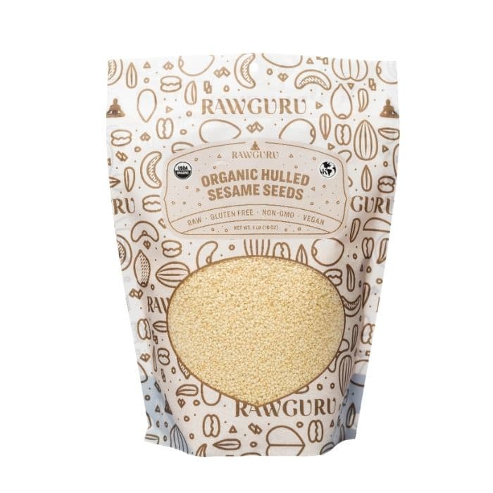 Raw Guru - Organic Hulled Sesame Seeds