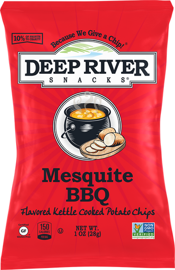 Deep River Snacks Mesquite BBQ Kettle Chips, 80 Ct