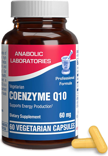 Anabolic Laboratories CoQ10 60mg Capsules - 60 Coenzyme Q10 Supplement
