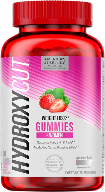 Hydroxycut Gummies + Women Strawberry 90ct