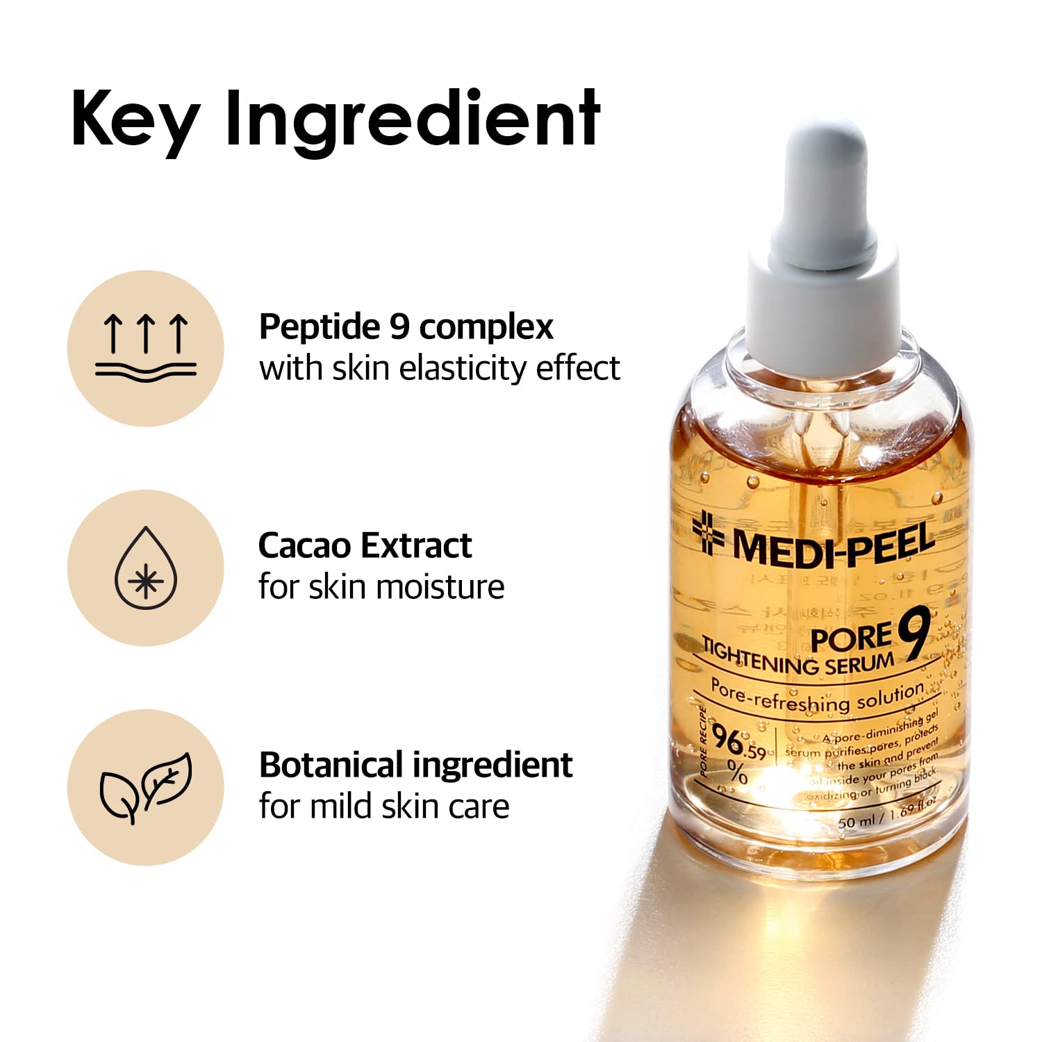 Esupli.com MEDI-PEEL Pore 9 Tightening serum 1.69 fl oz / 50ml | Botani