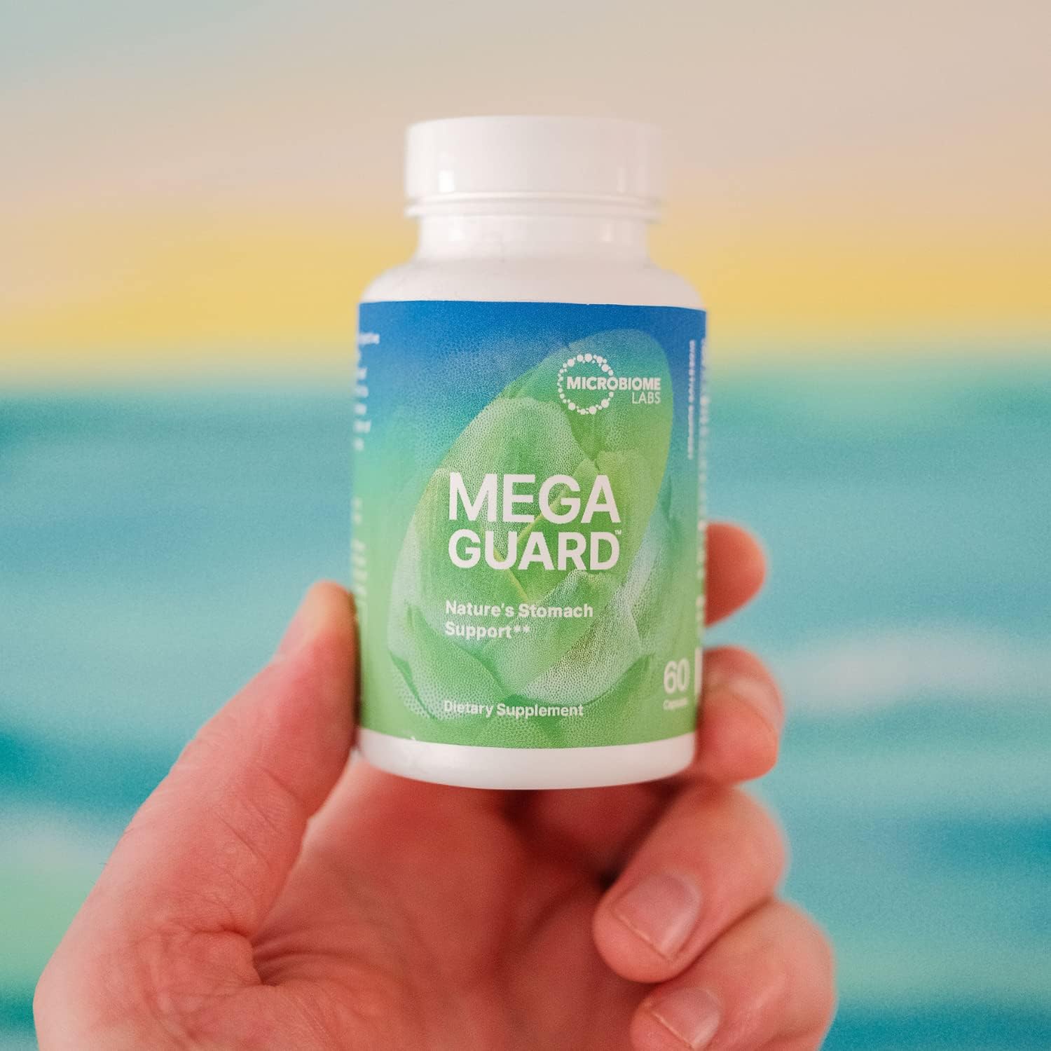 Microbiome Labs MegaGuard - Artichoke Leaf + Ginger Extract to Support