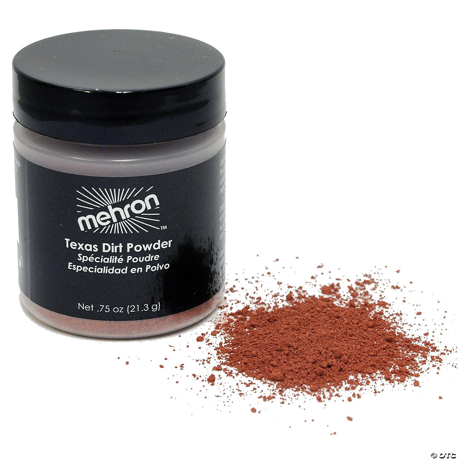 Mehron Makeup Special Effects Powder (2.3 Ounce) (Texas Dirt