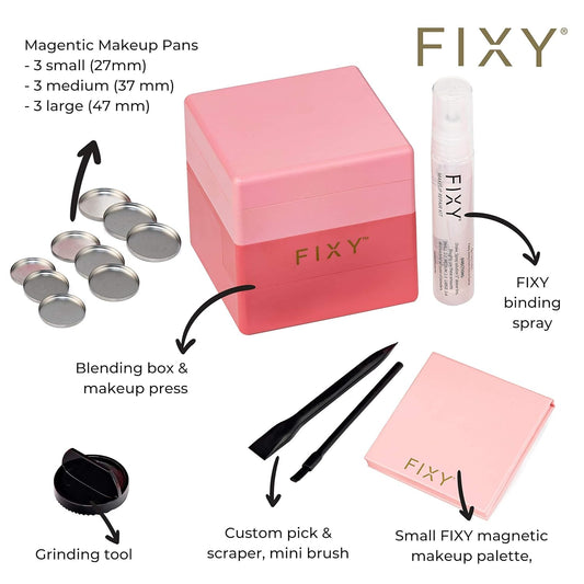 FIXY Makeup Repair Kit - Fix, Depot or Blend Eyeshadow, Blush & Highlighter