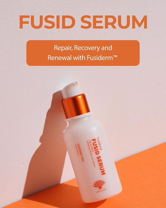 Fusidyne Fusid Serum (1.4 ) - Serum for Face for Radiance, Even Skin Tone. Sensitive Skin. Korean Skin Care with Fusiderm, Peptides, Vitamin C