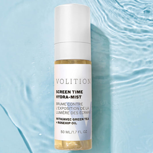 Volition Beauty Screen Time Hydrating Facial Mist - Moisturizing Sunower Extract & Safower ower Extract Helps Reduce Look of Fine Lines From Photoaging, Vegan (50 / 1.7  )
