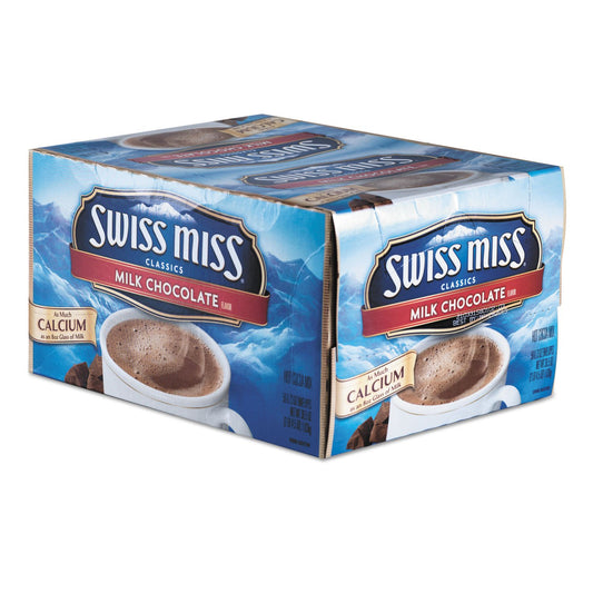 Swiss Miss Hot Cocoa Mix, Regular, 50 per Box