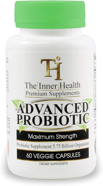 The Inner Health Advanced Probiotics For Women & Men To Support Health2.08 Ounces