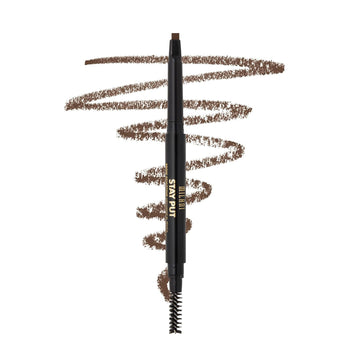 Milani Stay Put Brow Sculpting Mechanical Pencil - Dark Brown (0.01 ) Cruelty-Free Long-Lasting Eyebrow Pencil that Defines and Shapes Brows