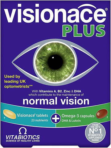 Vitabiotics Visionace Plus-28Tabs+28Caps 56Tabs/C (2 Pack)