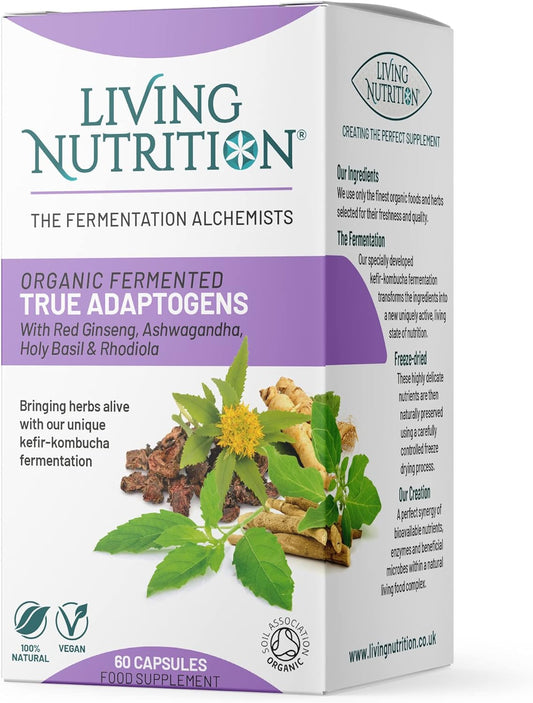 Living Nutrition Organic Fermented True Adaptogens

