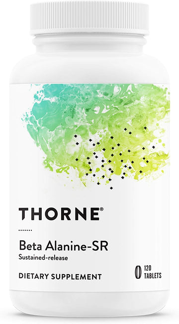 Thorne Beta Alanine Sustained Release - Amino Acid for Muscle Output and Endurance - NSF Certified for Sport - 120 Tablets - 60 Servings