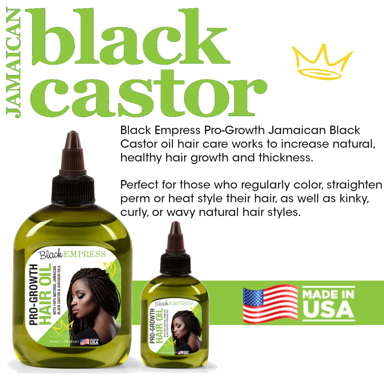  SFC Black Empress Pro-Growth Jamaican Black Castor & Avocad