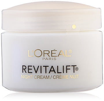 L'Oreal Paris Skin Care Revitalift Anti Wrinkle and Firming Night Cream Bonus Pack, 2.55
