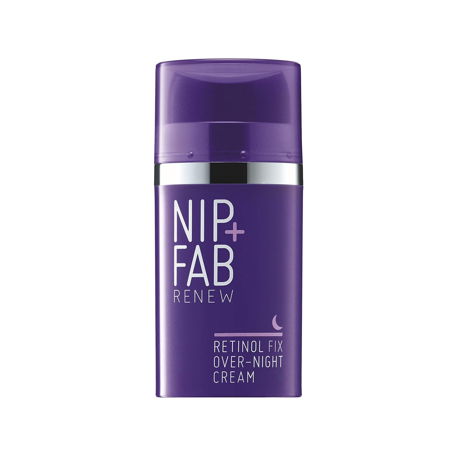 Nip+Fab Retinol Fix Overnight 0.1% Retinol Cream for Face with Hyaluronic Acid, Pro-Age Facial Cream for Pigmentation and Dark Spots, 1.7 .