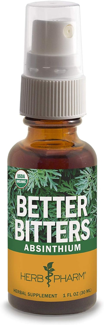 Herb Pharm Better Bitters Certified Organic Digestive Bitters, Absinth0.96 Ounces