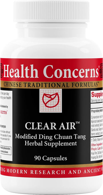 Health Concerns Clear Air - Lung Health & Respiratory Support Suppleme