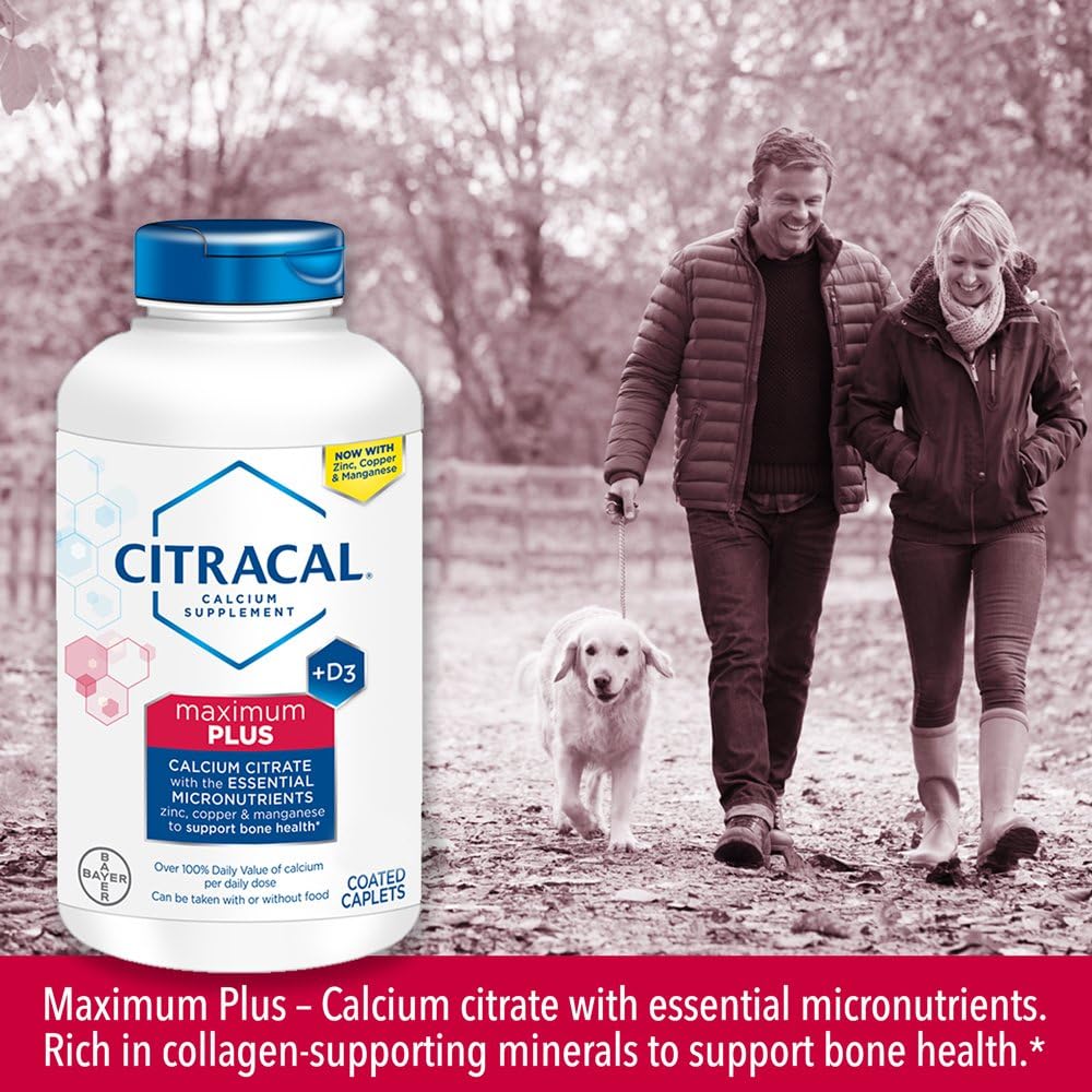 Citracal Maximum Plus Highly Soluble, Easily Digested, 630 mg Calcium 