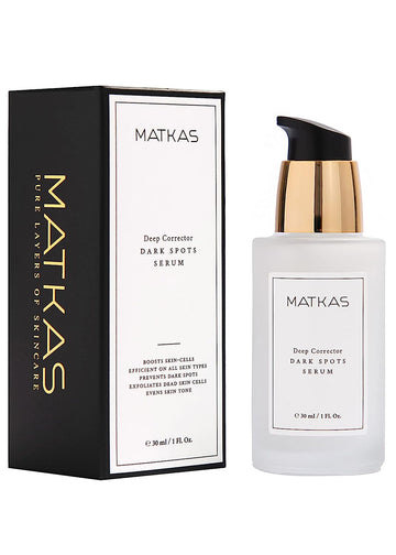 MATKAS Korean Dark Spot Remover for Face & Body Serum + Niacinamide + Oat Extract for Deep Correcting Uneven Skin Tone, Brightening Hyperpigmentation Treatment, Dark Spot Corrector Lightening Cream