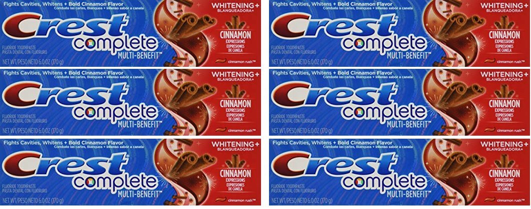 Crest Complete Cinnamon Rush 6  (Pack of 6)