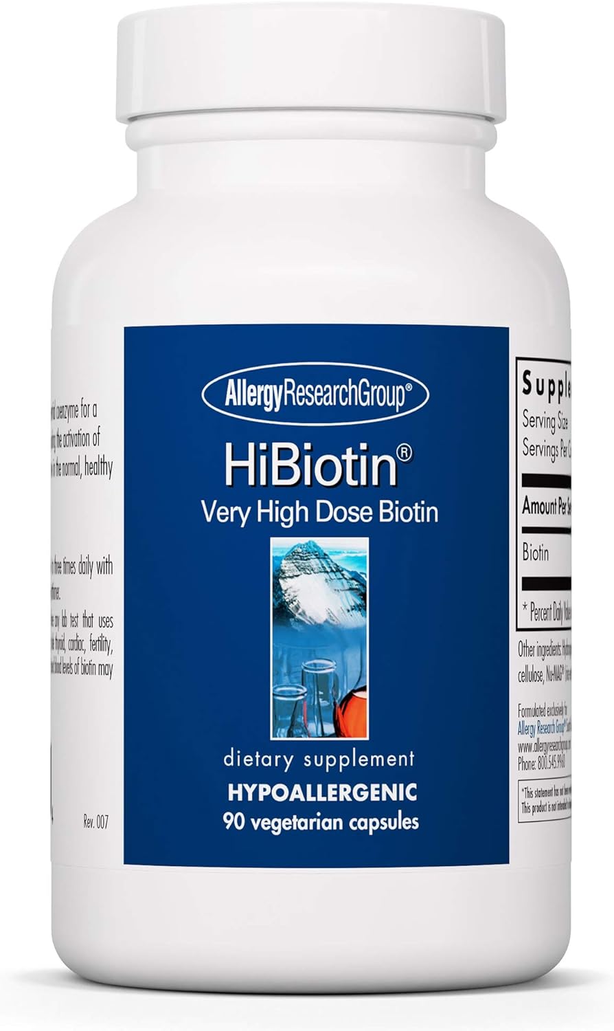Allergy Research Group - Hibiotin - Myelination Support - Brain, Nerve