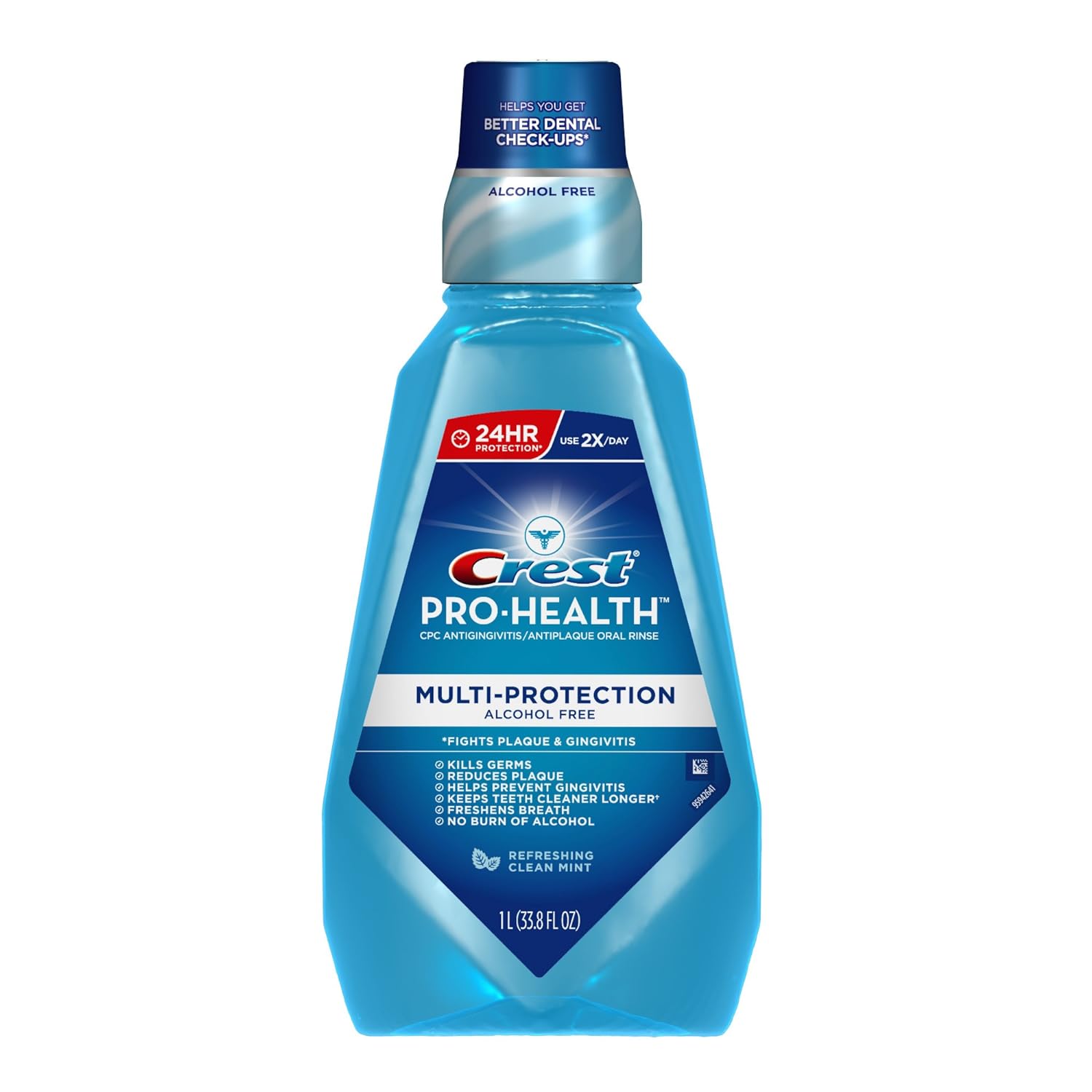 Crest Pro-Health Multi-Protection Refreshing Clean Mint avor Mouthwash, 1 ltr