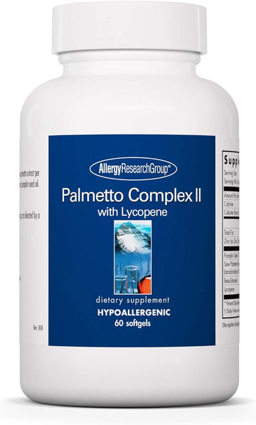 Allergy Research Group Palmetto Complex II with Lycopene - 320 mg - 60