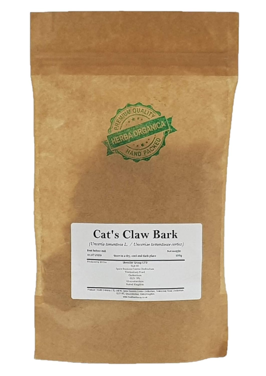 Cat's Claw Bark - Uncaria Tomentosa L # Herba Organica # Uña de Gato, Vilcacora