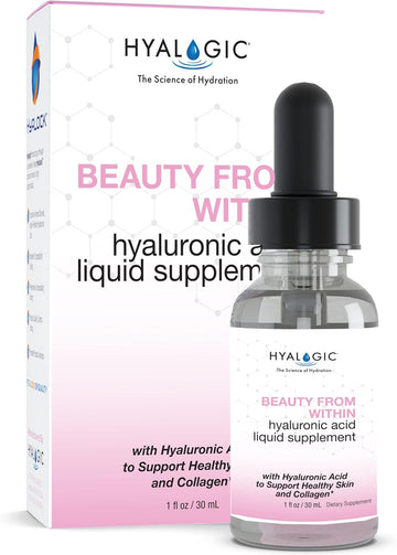 Hyalogic Liquid Hyaluronic Acid Supplement 1oz - Internal HA - Skin Hy