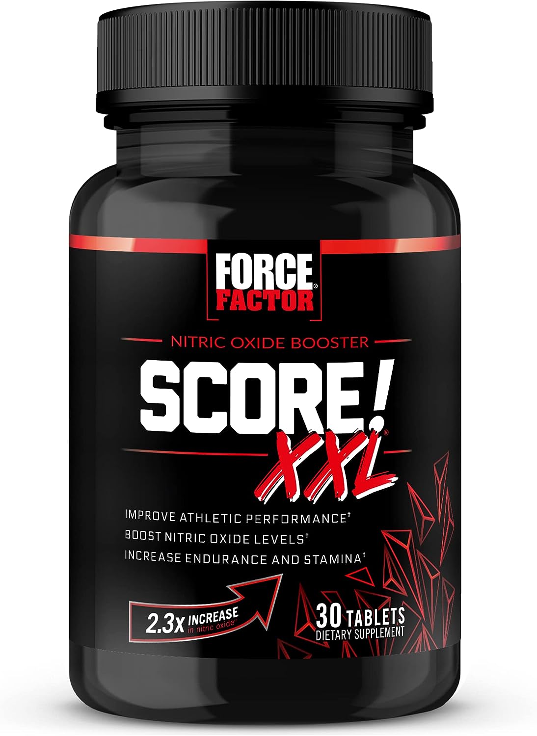 Force Factor Score! Xxl Nitric Oxide Booster Supplement For Men With L-Citrulline, Black Maca, And Tribulus To Improve A