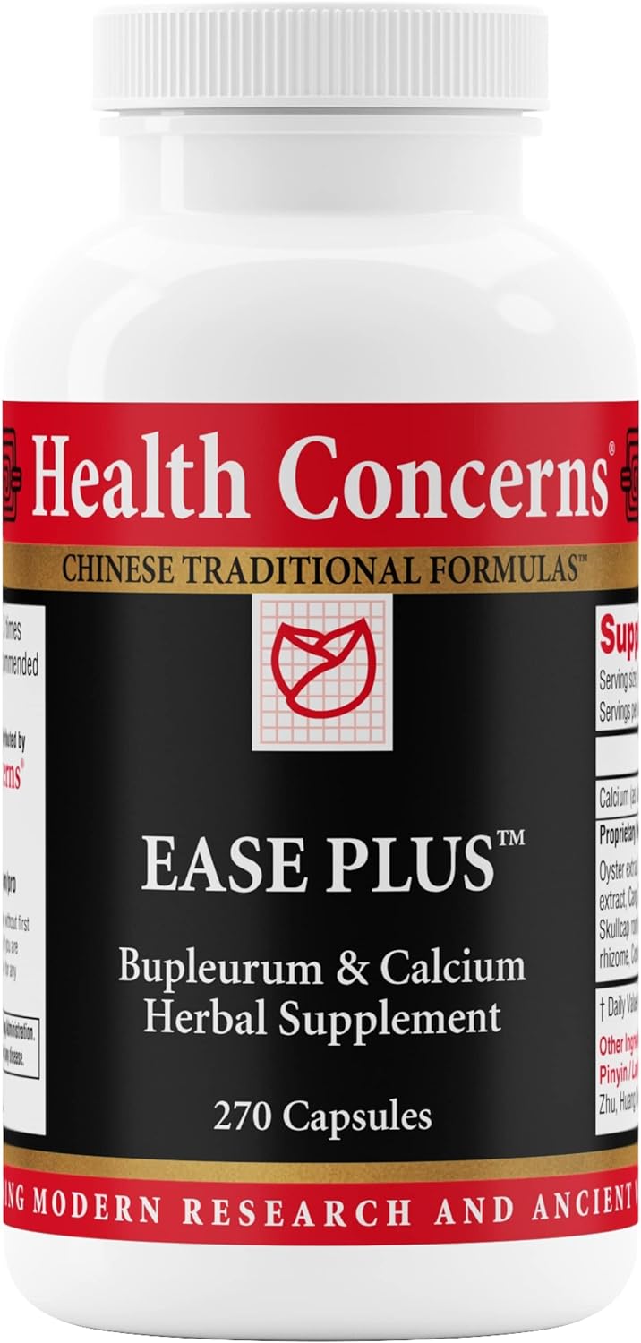 Health Concerns - Ease Plus - Bupleurum and Calcium Herbal Supplement