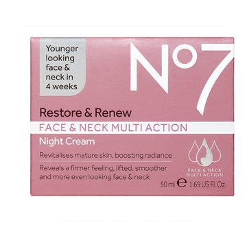 No7 Restore and Renew Night Cream - 1.6  by Boots