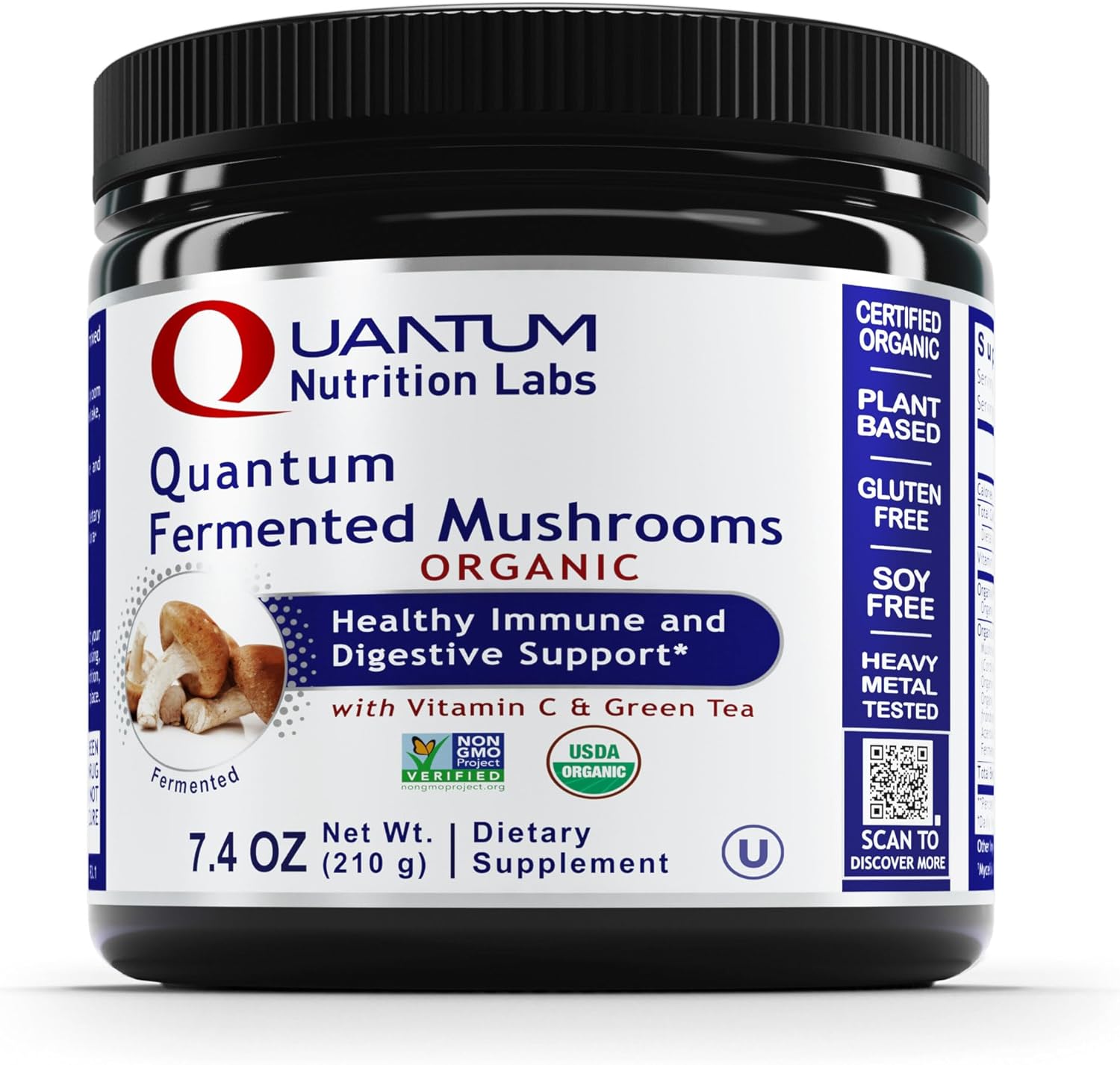 Qultured Fermented Mushrooms, 7.4 Oz