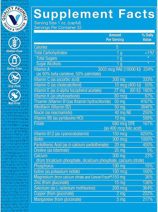 The Vitamin Shoppe Liquid Multivitamin Liquid