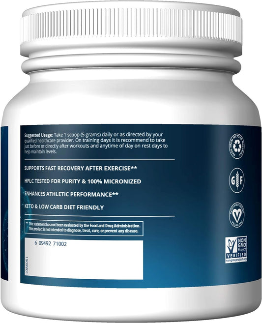 MRM Nutrition Creatine Monohydrate 500 | 100% micronized | Amino acids