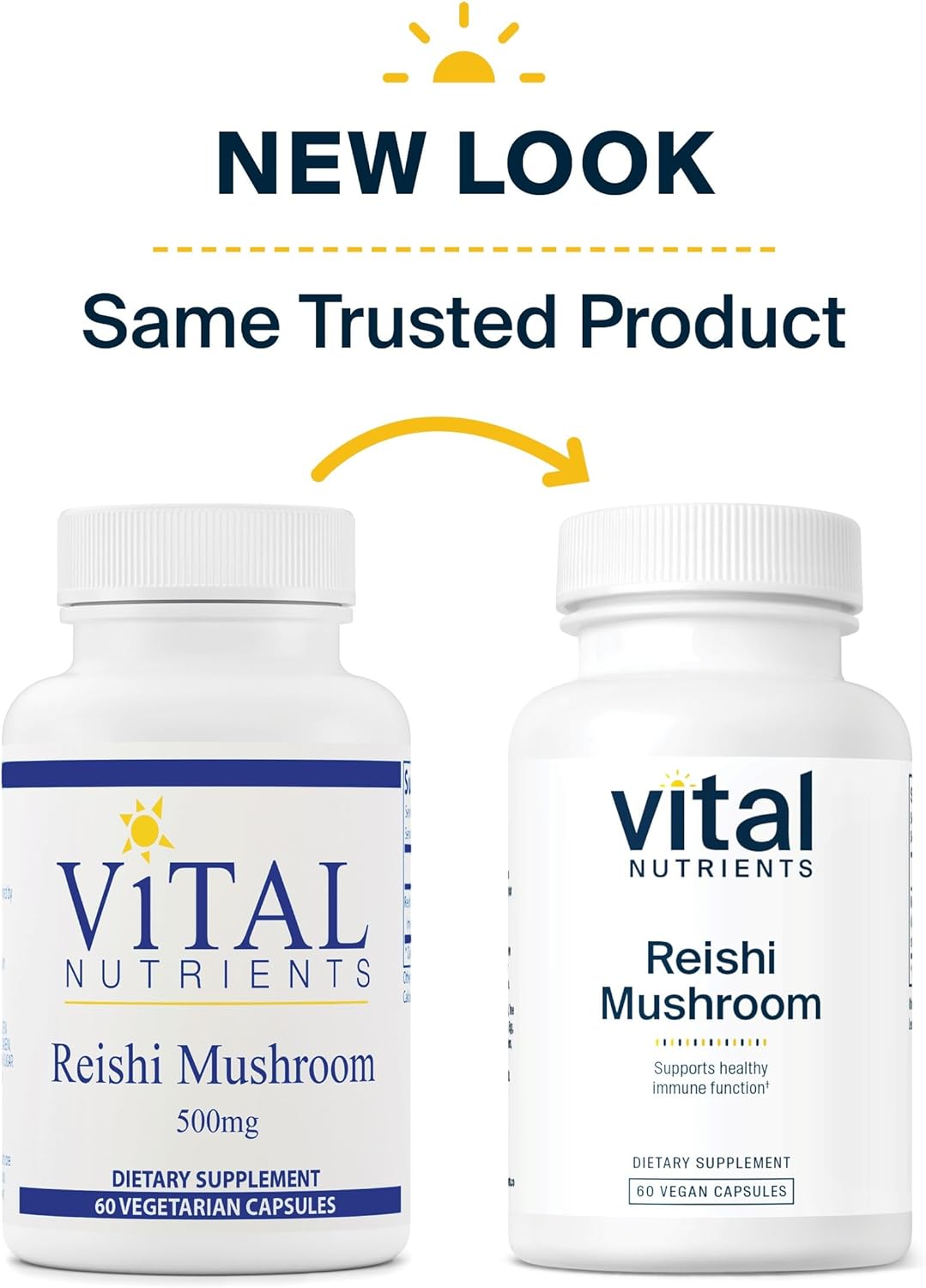 Vital Nutrients - Reishi Mushroom Extract - Supports Healthy Immune Fu