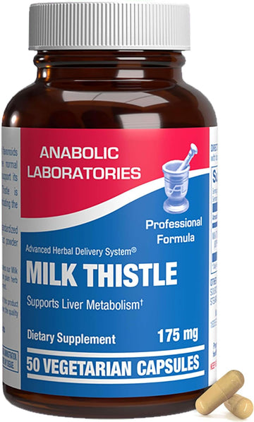 Anabolic Laboratories Milk Thistle Supplement for Liver Health - 100 V