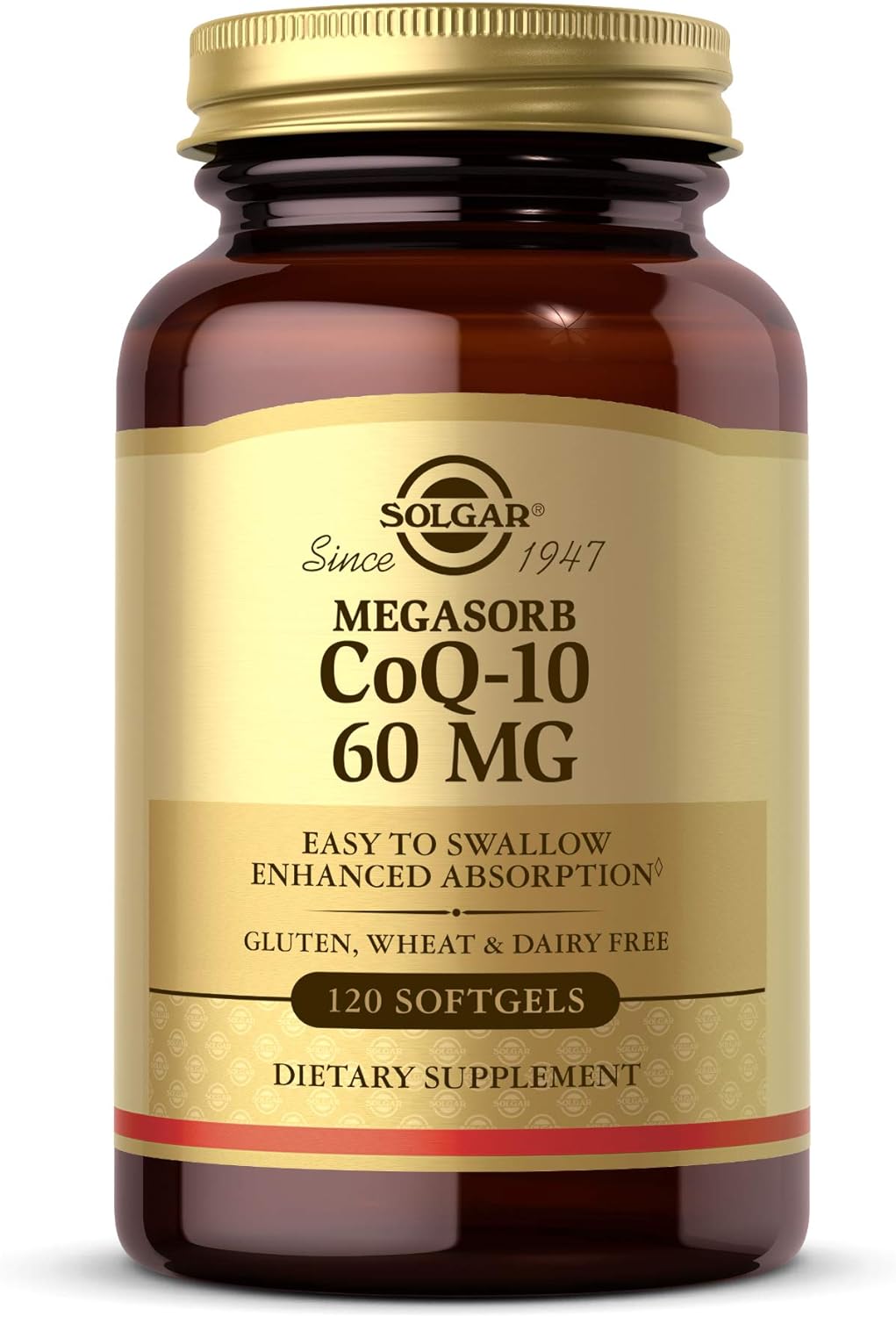 Solgar Megasorb Coq-10 60 Mg, 120 Softgels - Supports Heart