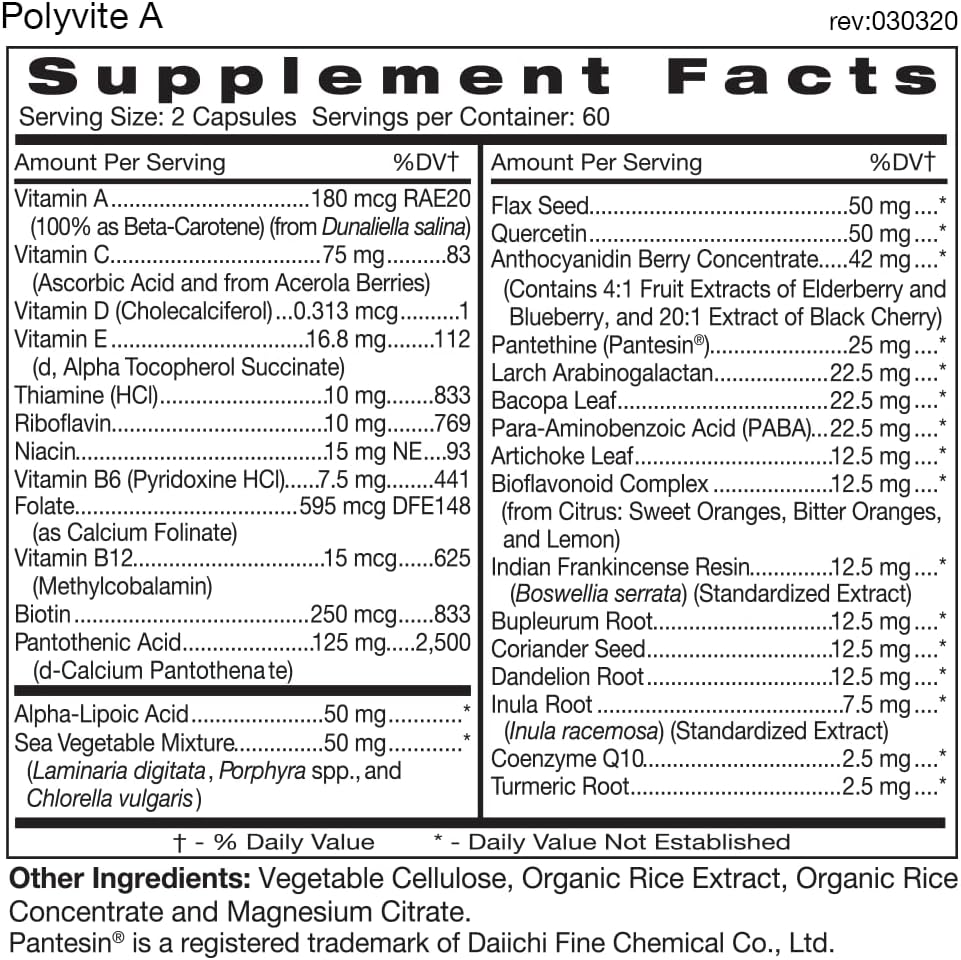 D'Adamo Personalized Nutrition - Optimal Health Stack (Blood Type A)