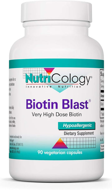 Nutricology Biotin Blast Capsules, 90 Count