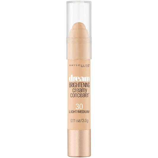 Maybelline Dream Brightening Creamy Concealer, Light/Medium, 0.11