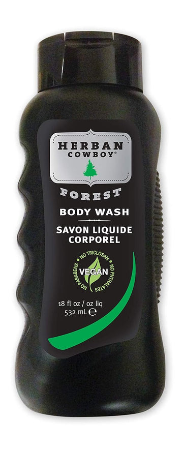 Herban Cowboy Body Wash, Forest, 18